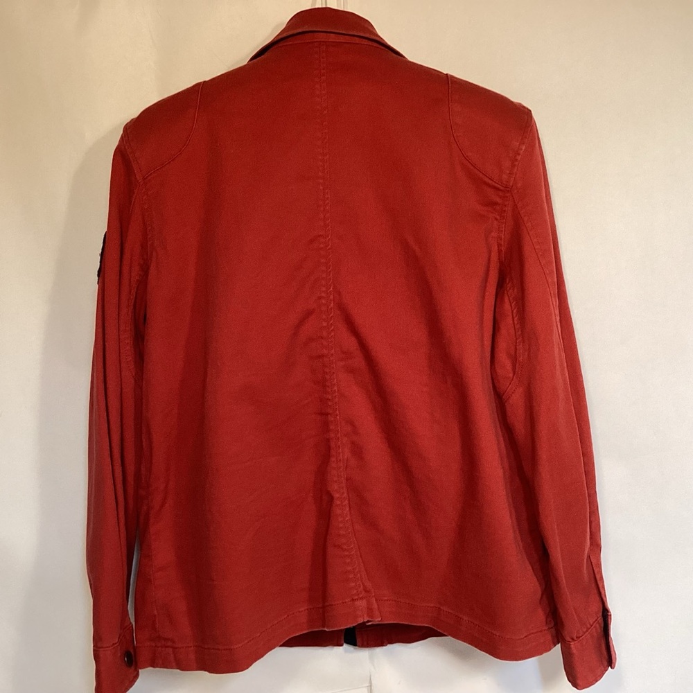 Women’s Ralph Lauren Red Nautical Jacket Women’s size 1X - Picture 8 of 14